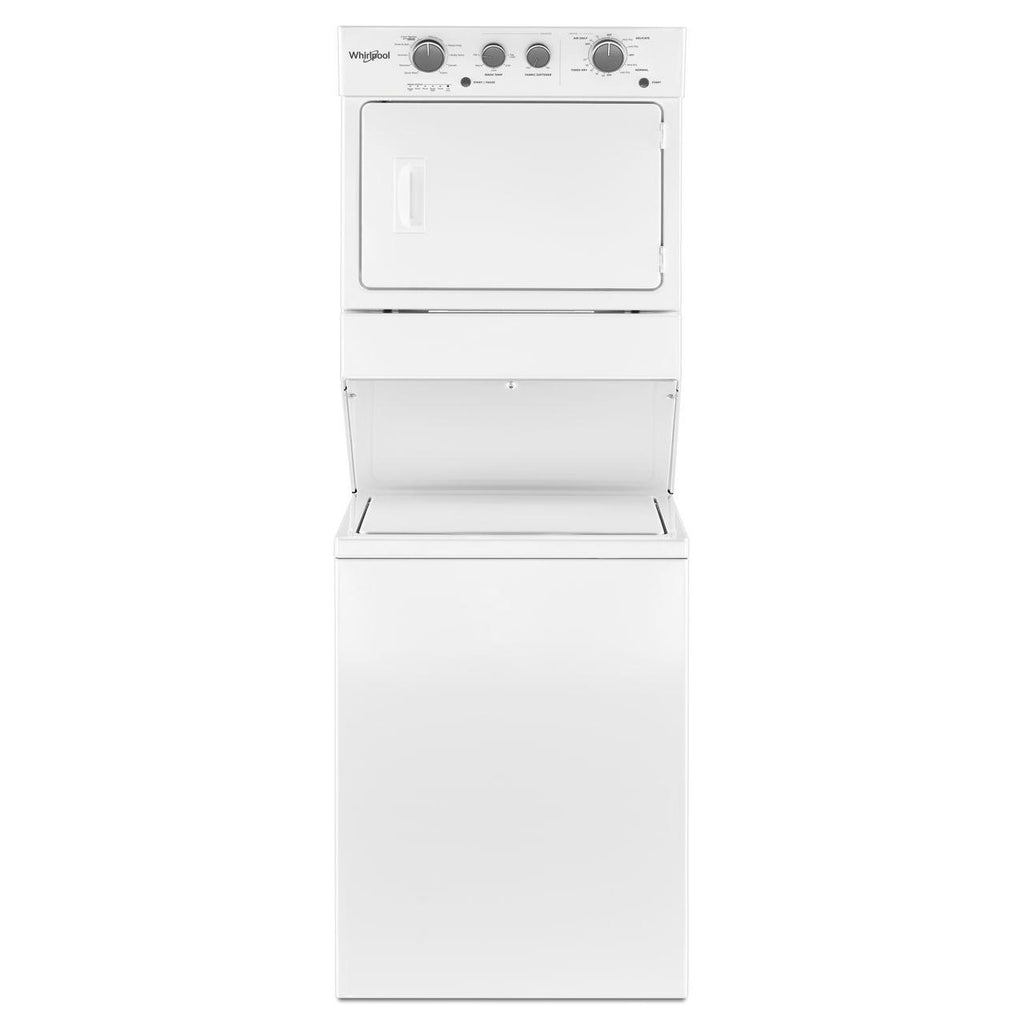  Whirlpool Stacked Washer/Dryer Gas Laundry Center WGT4027HW IMAGE 1
