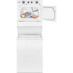  Whirlpool Stacked Washer/Dryer Gas Laundry Center WGT4027HW IMAGE 4