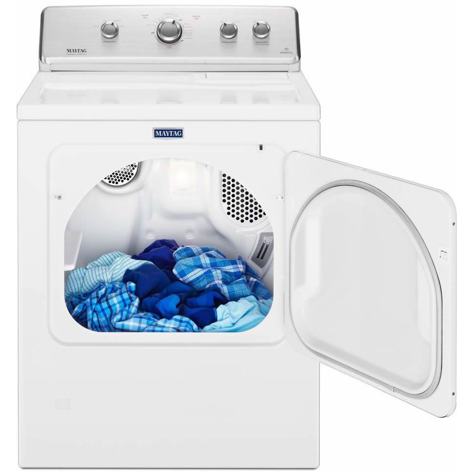  Maytag 7.0 cu. ft. Gas Dryer with Intellidry® Sensor MGDC465HW IMAGE 3