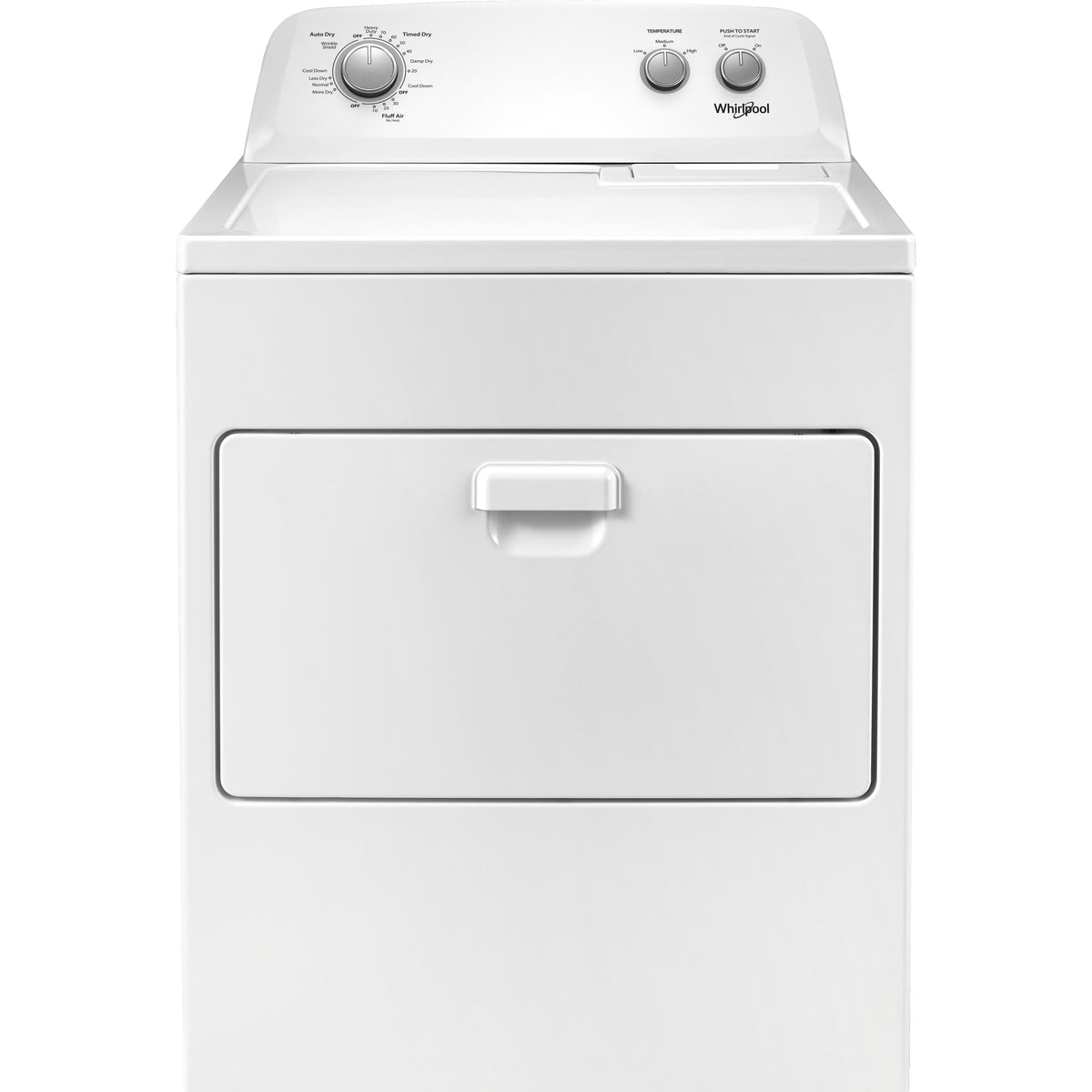  Whirlpool 7.0 cu.ft. Gas Dryer with AutoDry™ Drying System WGD4850HW IMAGE 1
