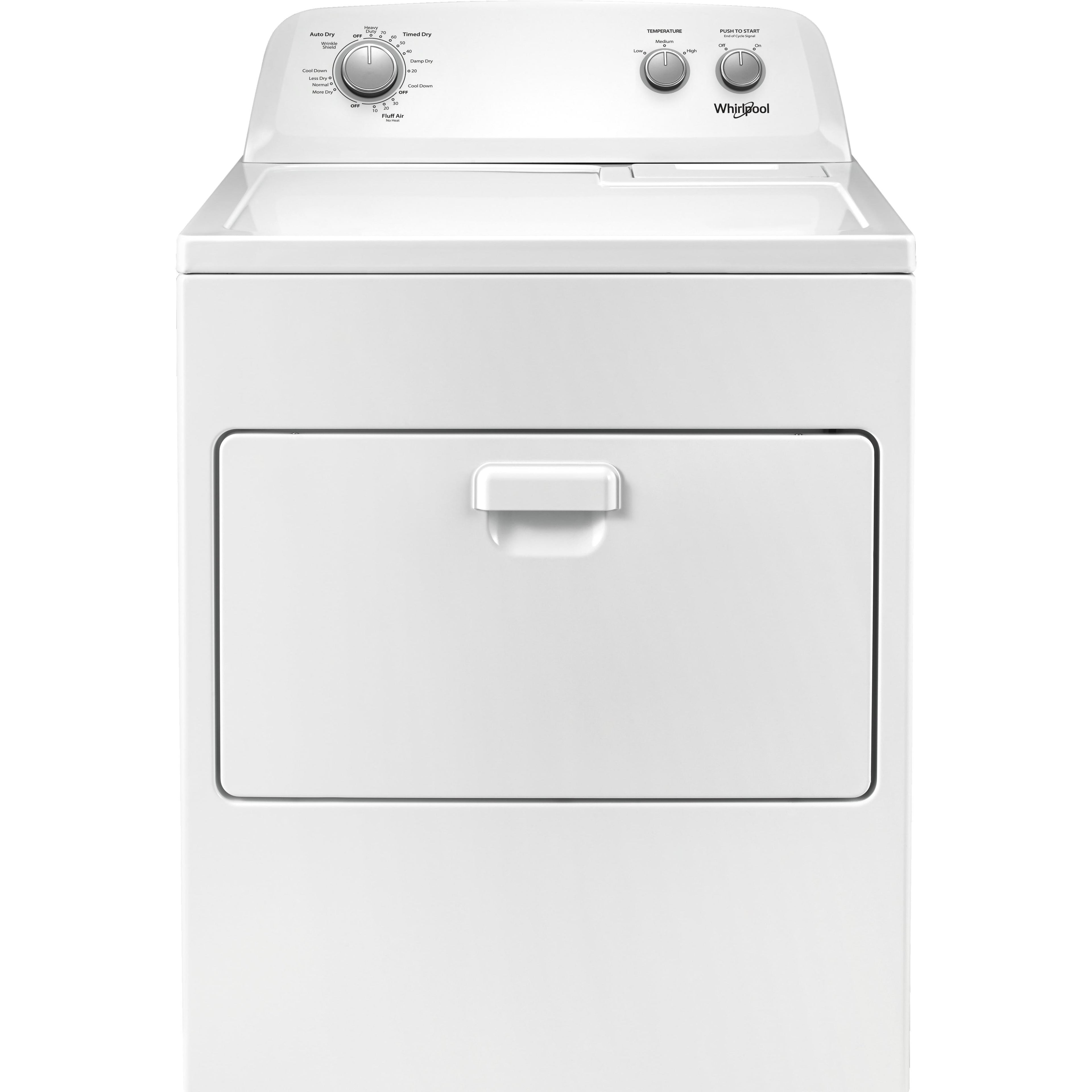 Whirlpool 7.0 cu.ft. electric Dryer with AutoDry™ Drying System WED4850HW IMAGE 1