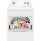  Whirlpool 7.0 cu.ft. electric Dryer with AutoDry™ Drying System WED4850HW IMAGE 3