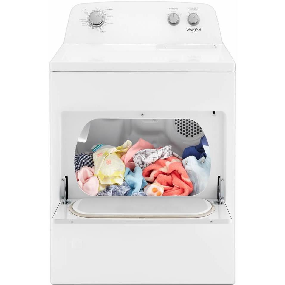  Whirlpool 7.0 cu.ft. electric Dryer with AutoDry™ Drying System WED4850HW IMAGE 3