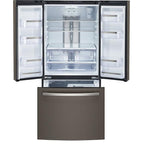  GE Profile 30-inch, 20.8 cu. ft. French 3-Door Refrigerator PNE21NMLKES IMAGE 2
