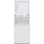  GE Stacked Washer/Dryer Electric Laundry Center GUD24ESMMWW IMAGE 1
