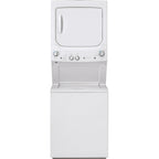  GE Stacked Washer/Dryer Electric Laundry Center GUD27ESMMWW IMAGE 1