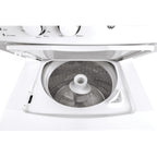  GE Stacked Washer/Dryer Electric Laundry Center GUD27ESMMWW IMAGE 3