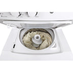  GE Stacked Washer/Dryer Electric Laundry Center GUD27ESMMWW IMAGE 4