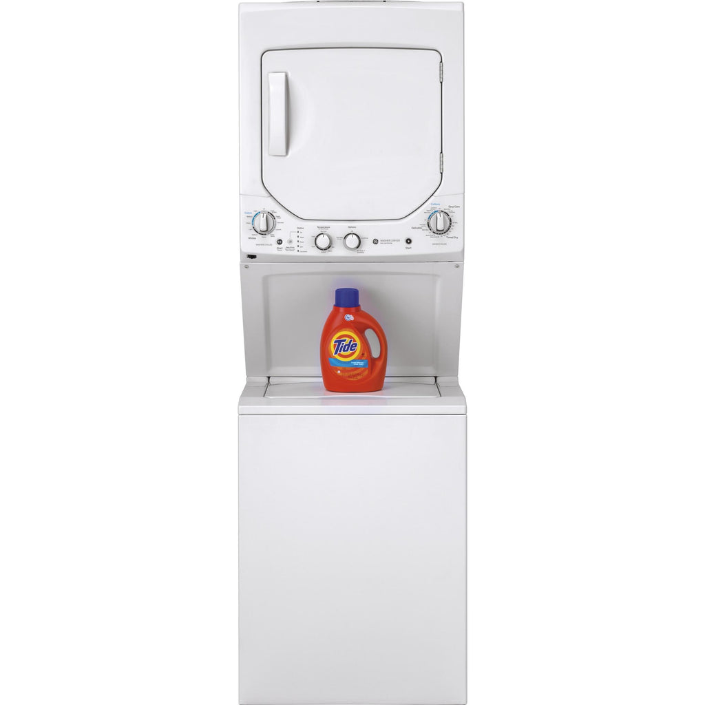  GE Stacked Washer/Dryer Gas Laundry Center GUD24GSSMWW IMAGE 2