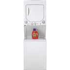  GE Stacked Washer/Dryer Gas Laundry Center GUD24GSSMWW IMAGE 2