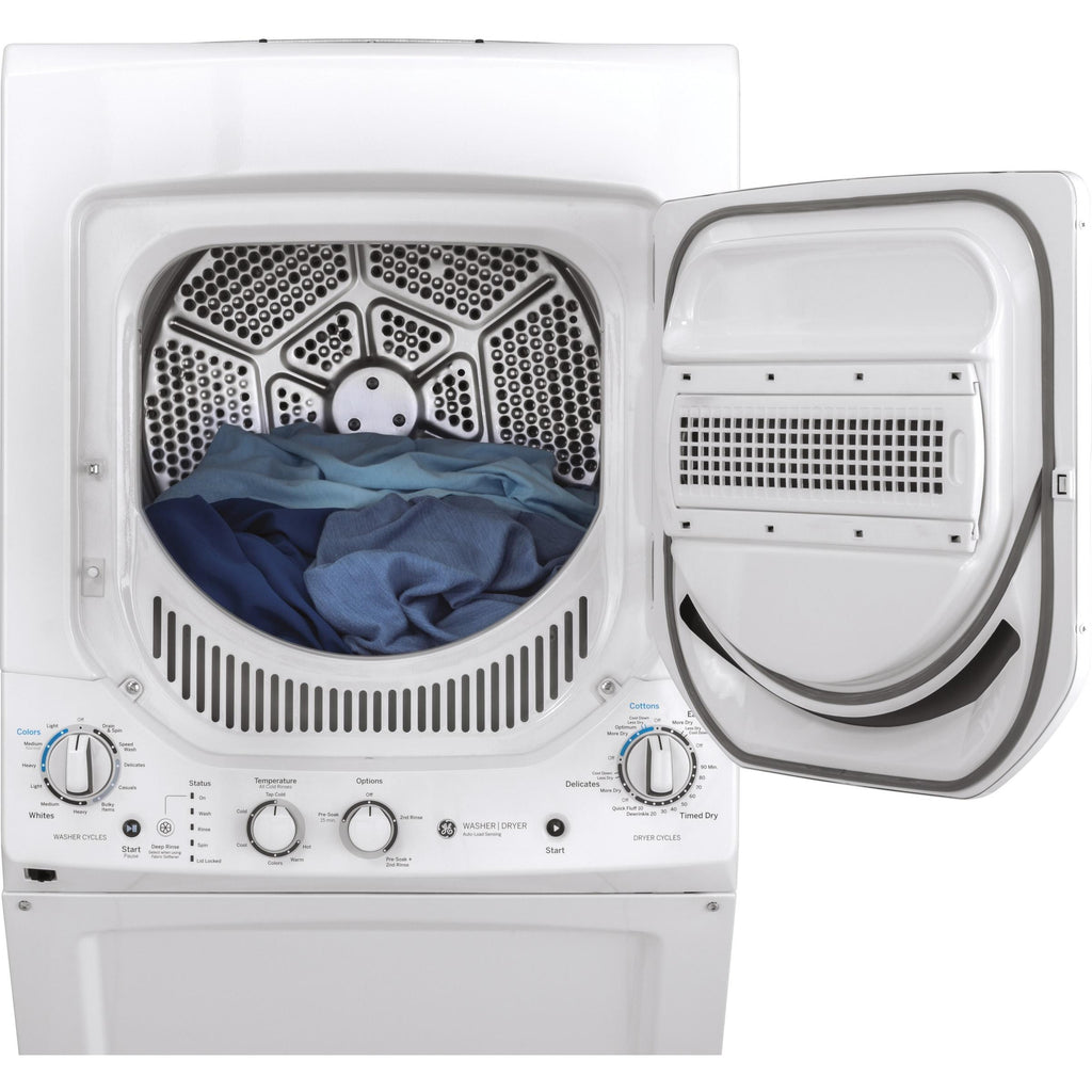  GE Stacked Washer/Dryer Gas Laundry Center GUD24GSSMWW IMAGE 5