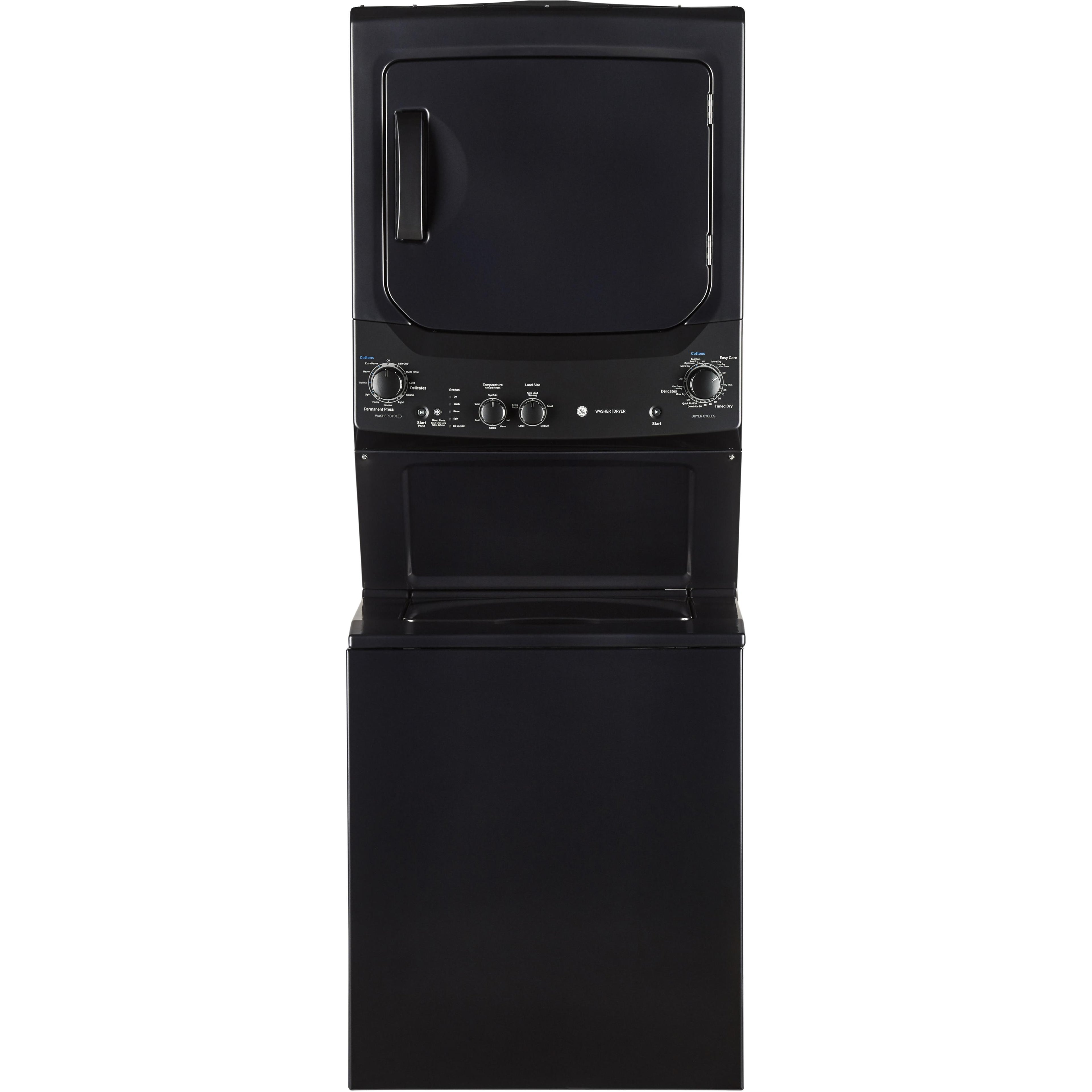  GE Stacked Washer/Dryer Electric Laundry Center GUD37ESMMDG IMAGE 1