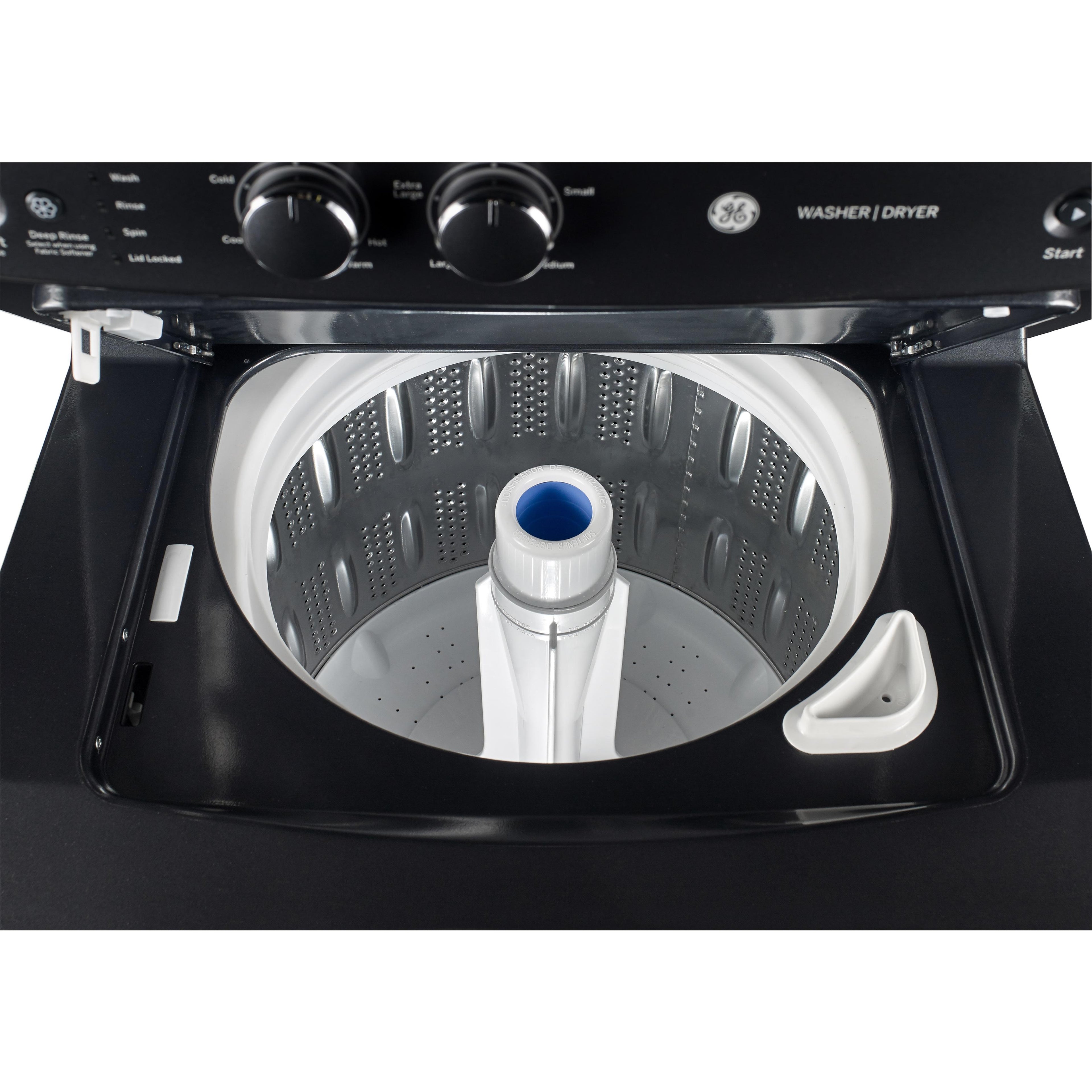  GE Stacked Washer/Dryer Electric Laundry Center GUD37ESMMDG IMAGE 5