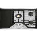  Monogram 36-inch Built-In Gas Cooktop ZGU36RSLSS IMAGE 2