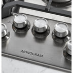  Monogram 36-inch Built-In Gas Cooktop ZGU36RSLSS IMAGE 3
