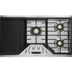  Monogram 36-inch Built-In Gas Cooktop ZGU36ESLSS IMAGE 2