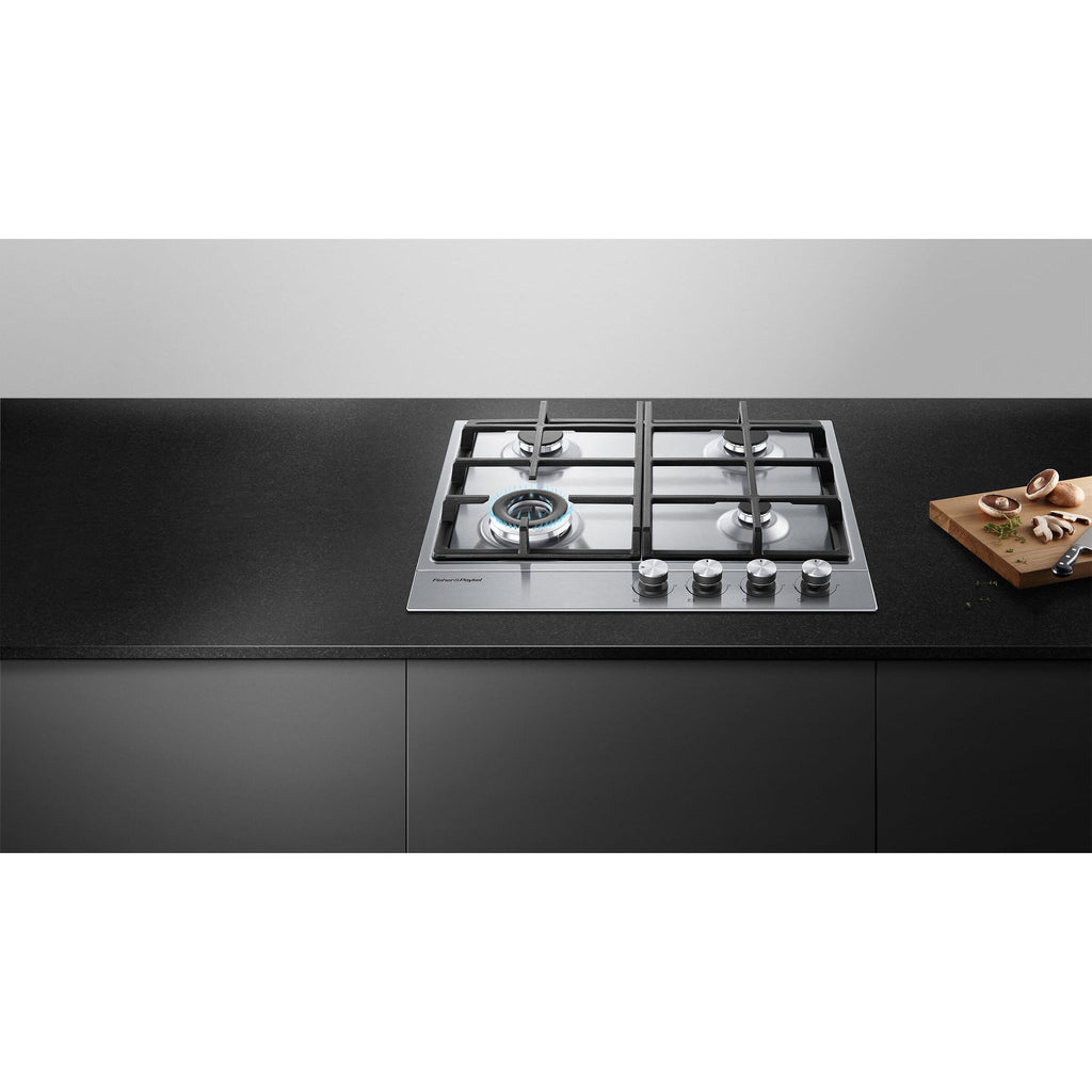  Fisher & Paykel 24-inch Built-In Gas Cooktop with Innovalve™ Technology CG244DNGX1 N IMAGE 3