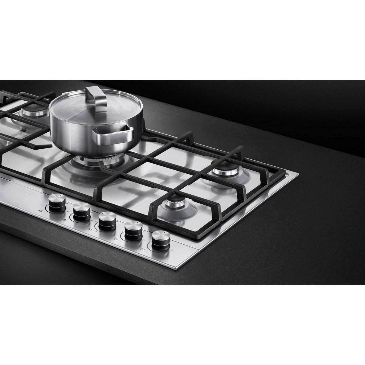  Fisher & Paykel 30-inch Built-in Gas Cooktop with Innovalve™ Technology CG305DNGX1 N IMAGE 5