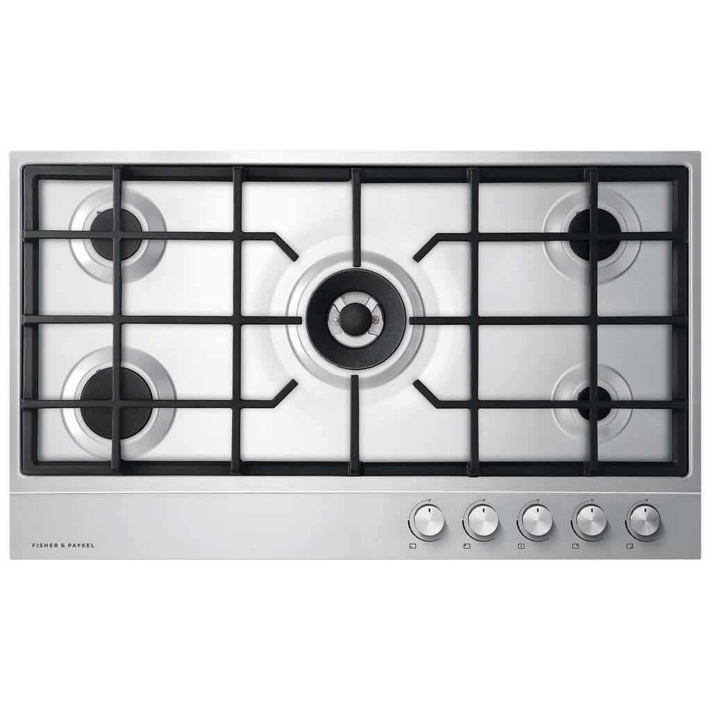  Fisher & Paykel 36-inch Built-In Gas Cooktop with Innovalve™ Technology CG365DNGX1 N IMAGE 1