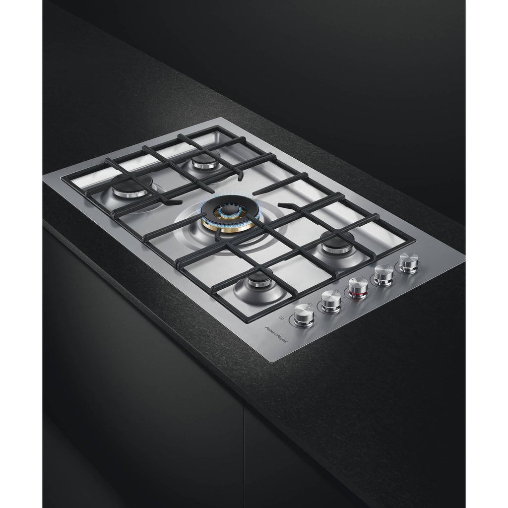  Fisher & Paykel 36-inch Built-in Gas Cooktop with Innovalve™ Technology CG365DWNGACX IMAGE 2