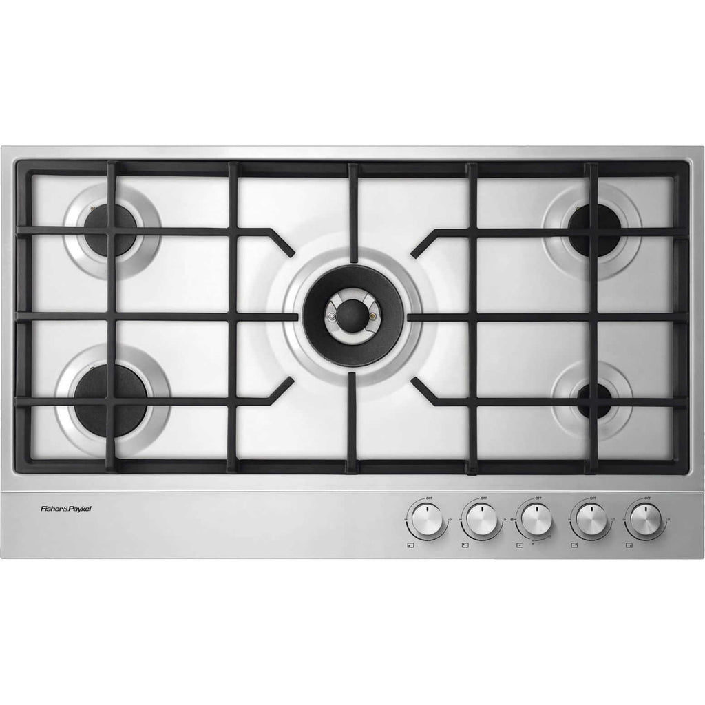  Fisher & Paykel 36-inch Built-In Gas Cooktop with Innovalve™ Technology CG365DLPX1 IMAGE 1