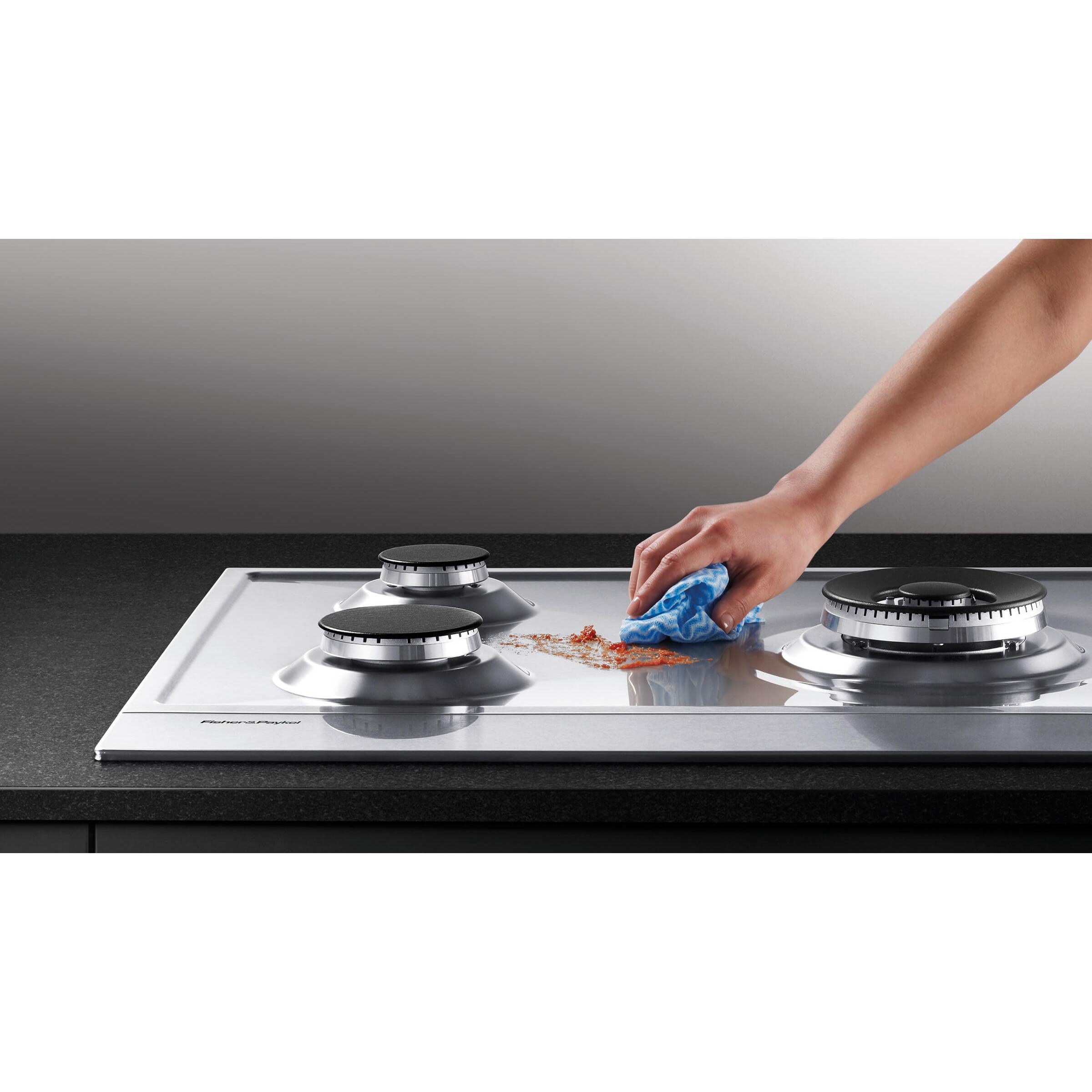  Fisher & Paykel 36-inch Built-In Gas Cooktop with Innovalve™ Technology CG365DLPX1 IMAGE 2