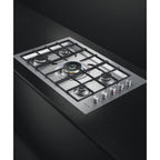  Fisher & Paykel 36-inch Built-in Gas Cooktop with Innovalve™ Technology CG365DWLPACX2 IMAGE 2