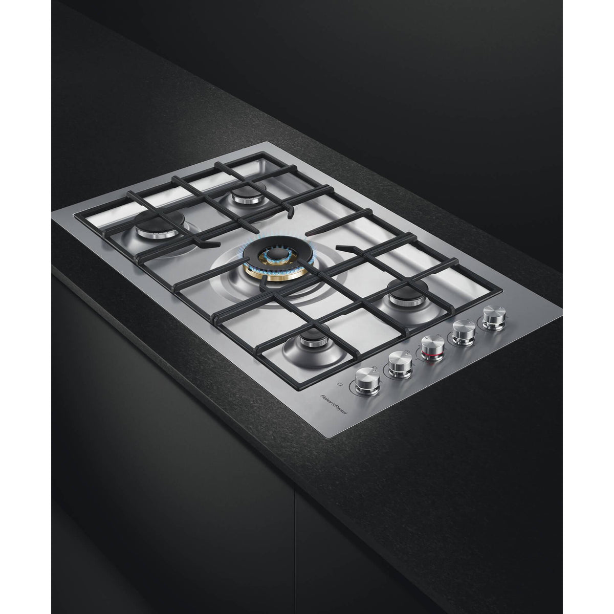  Fisher & Paykel 36-inch Built-in Gas Cooktop with Innovalve™ Technology CG365DWLPACX2 IMAGE 2