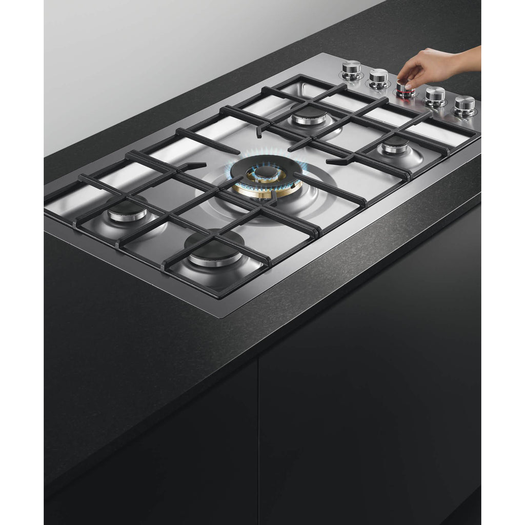  Fisher & Paykel 36-inch Built-in Gas Cooktop with Innovalve™ Technology CG365DWLPACX2 IMAGE 4