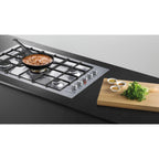  Fisher & Paykel 36-inch Built-in Gas Cooktop with Innovalve™ Technology CG365DWLPACX2 IMAGE 5