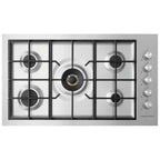 Fisher & Paykel 36-inch Built-in Gas Cooktop with Innovalve™ Technology CG365DWNGACX2-N IMAGE 1
