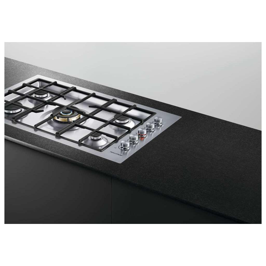  Fisher & Paykel 36-inch Built-in Gas Cooktop with Innovalve™ Technology CG365DWNGACX2-N IMAGE 10