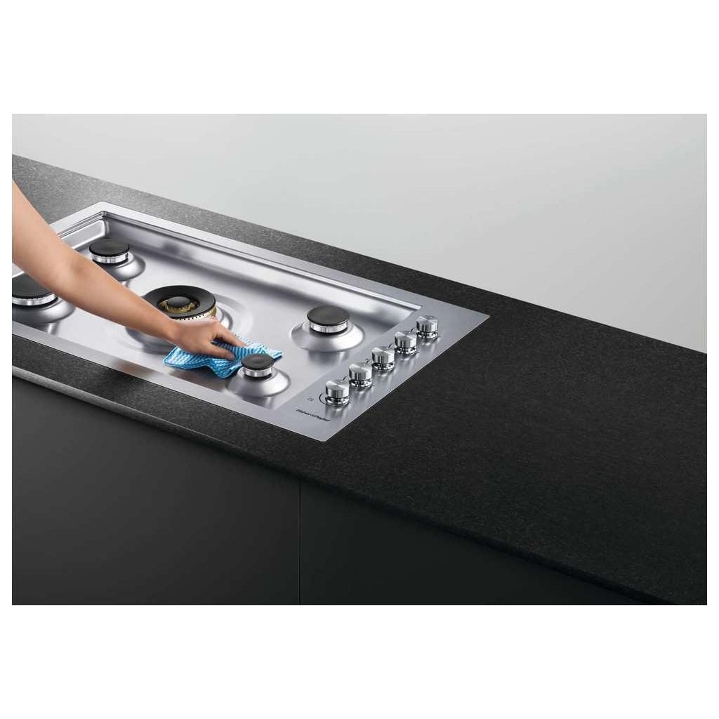  Fisher & Paykel 36-inch Built-in Gas Cooktop with Innovalve™ Technology CG365DWNGACX2-N IMAGE 11