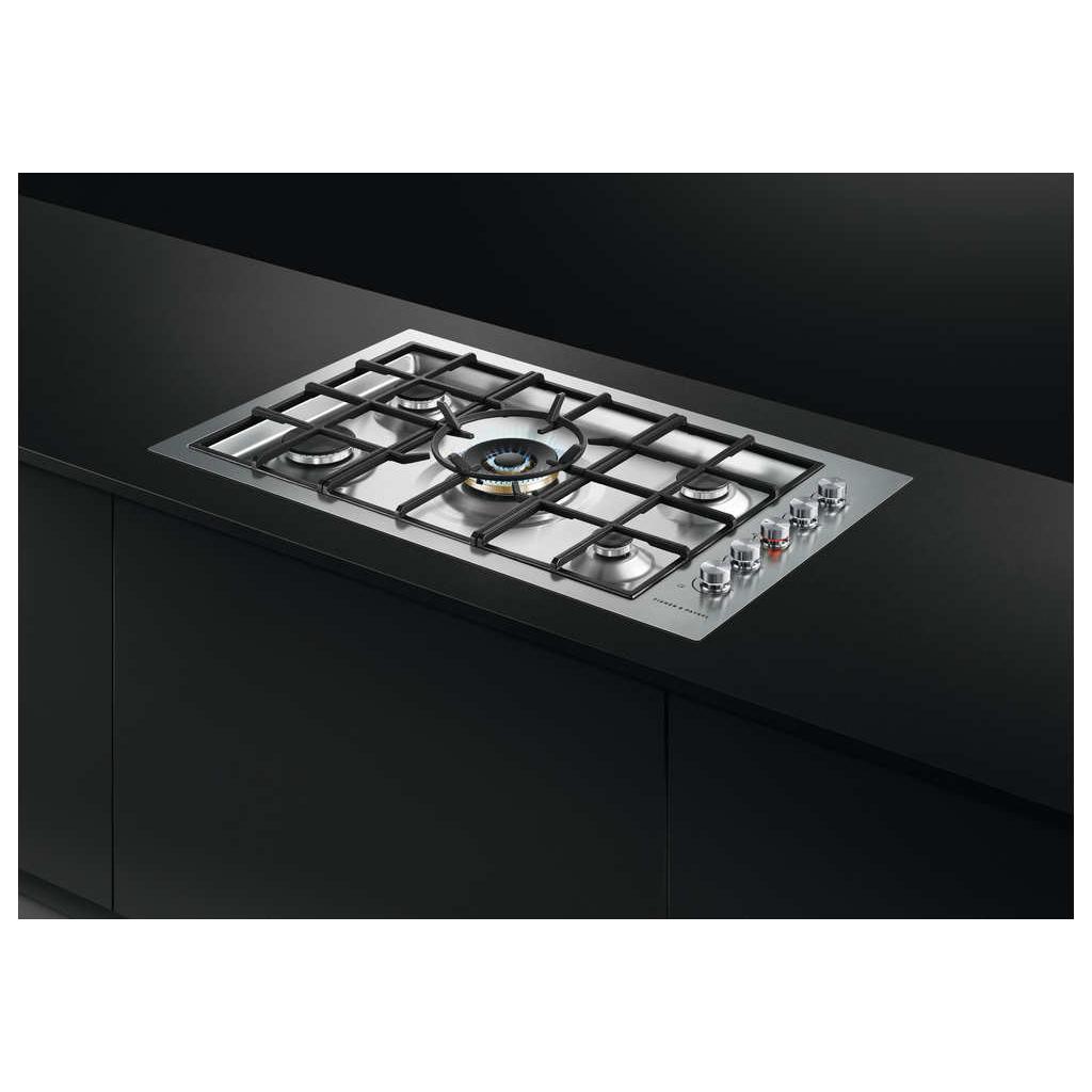  Fisher & Paykel 36-inch Built-in Gas Cooktop with Innovalve™ Technology CG365DWNGACX2-N IMAGE 12