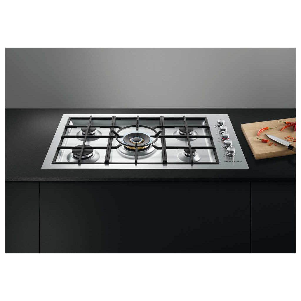  Fisher & Paykel 36-inch Built-in Gas Cooktop with Innovalve™ Technology CG365DWNGACX2-N IMAGE 4