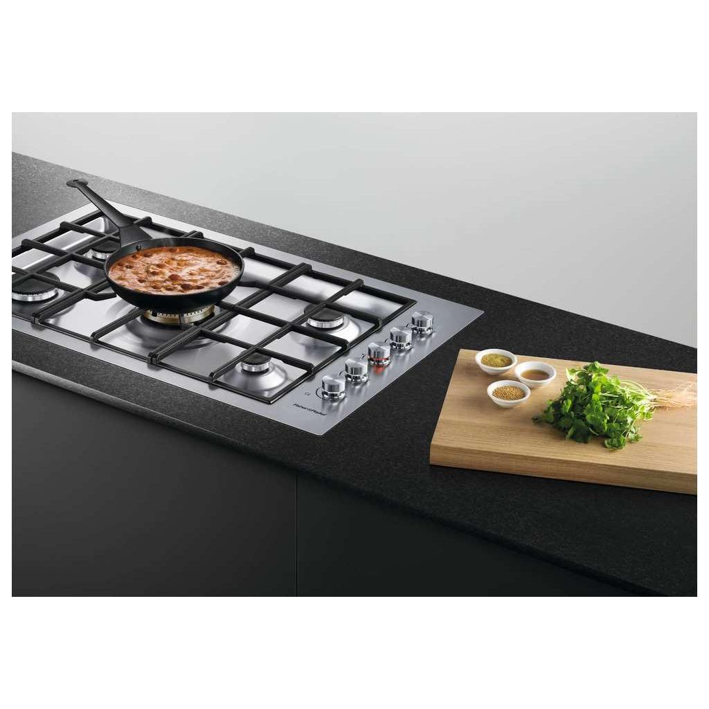  Fisher & Paykel 36-inch Built-in Gas Cooktop with Innovalve™ Technology CG365DWNGACX2-N IMAGE 7