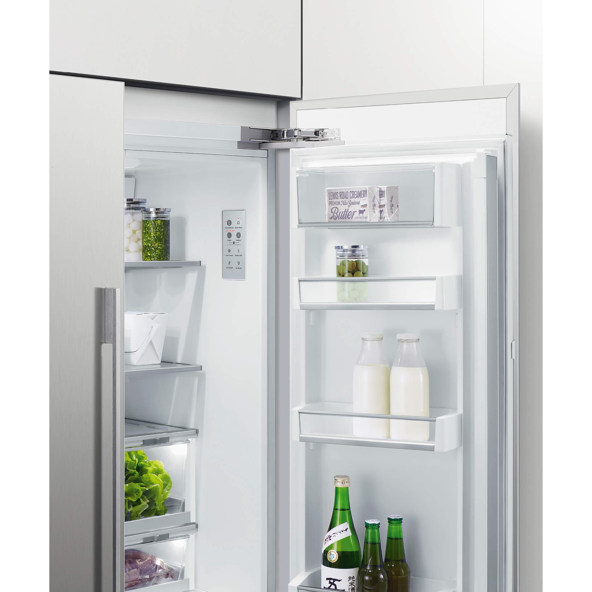  Fisher & Paykel 36-inch, 16.8 cu.ft. Built-in French 3-Door Refrigerator with ActiveSmart™ RS36A72U1 IMAGE 5