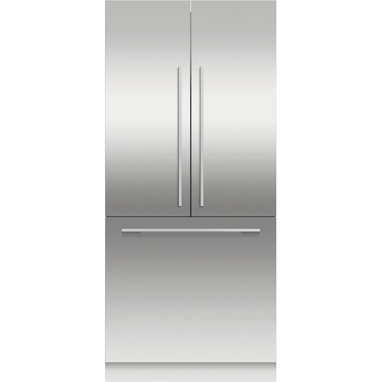  Fisher & Paykel 36-inch, 16.8 cu. ft. Built-in French 3-Door Refrigerator with Ice Maker RS36A80J1 N IMAGE 2