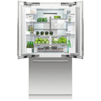  Fisher & Paykel 36-inch, 16.8 cu. ft. Built-in French 3-Door Refrigerator with Ice Maker RS36A80J1 N IMAGE 4