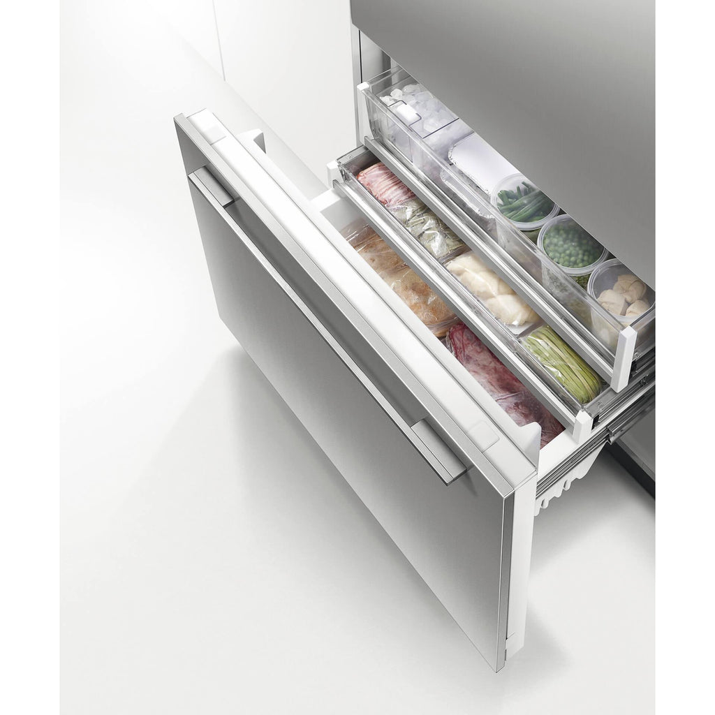  Fisher & Paykel 36-inch, 16.8 cu. ft. Built-in French 3-Door Refrigerator with Ice Maker RS36A80J1 N IMAGE 5
