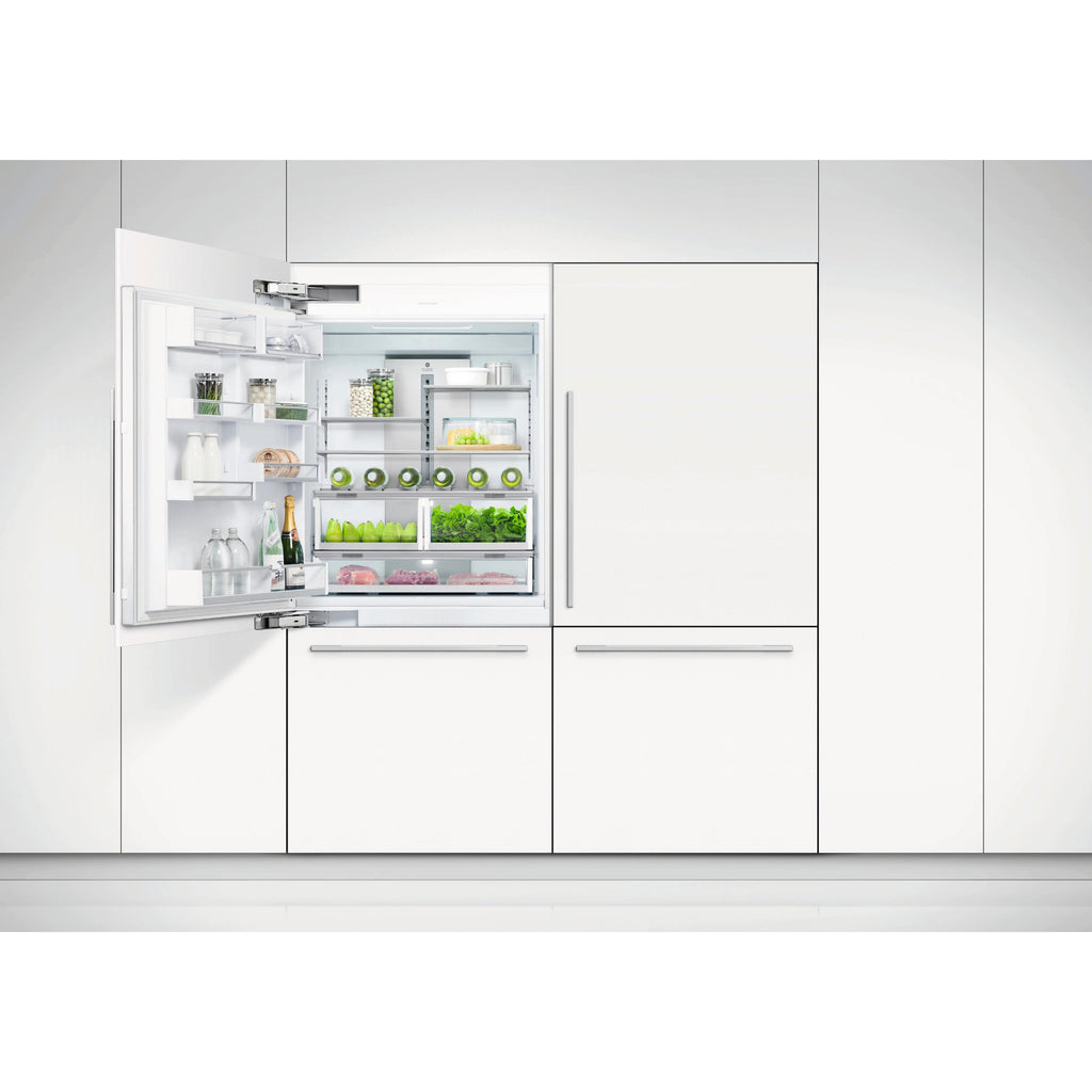  Fisher & Paykel 36-inch, 16.8 cu. ft. Built-in Bottom Freezer Refrigerator with ActiveSmart™ RS36W80LJ1 N IMAGE 8