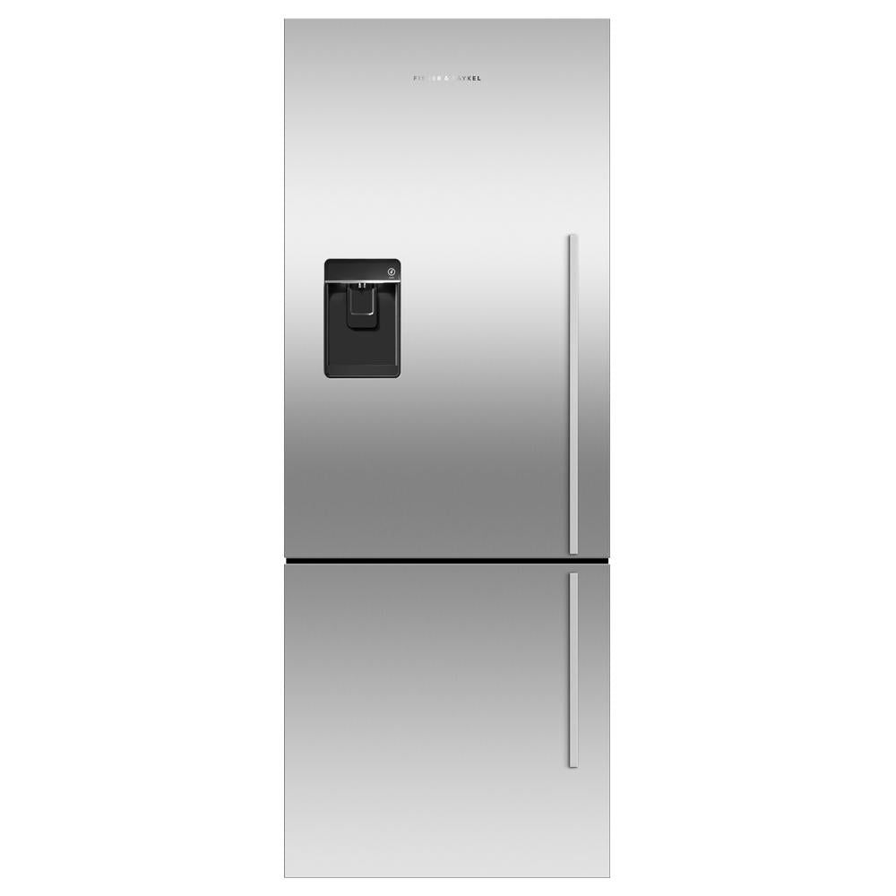  Fisher & Paykel 25-inch, 13.4 cu. ft. Counter-Depth Bottom Freezer Refrigerator with Water Dispenser RF135BDLUX4 N IMAGE 1