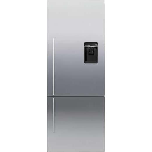  Fisher & Paykel 25-inch, 13.4 cu. ft. Counter-Depth Bottom Freezer Refrigerator with Water Dispenser RF135BDRUX4 N IMAGE 1