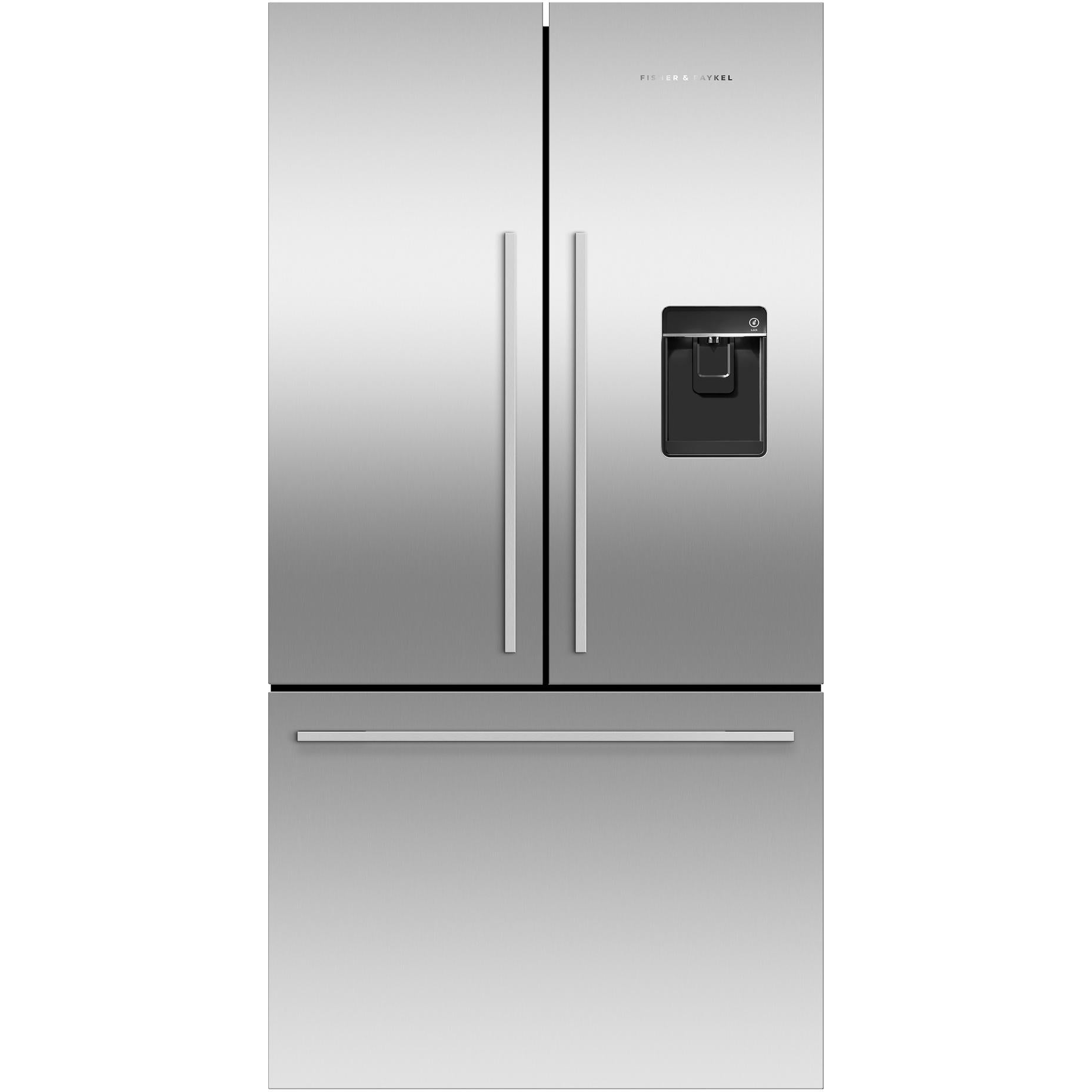  Fisher & Paykel 32-inch, 16.9 cu. ft. Counter-Depth French 3-Door Refrigerator RF170ADUSX4 N IMAGE 1