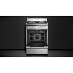  Fisher & Paykel 24-inch Freestanding Gas Range with Convection Oven OR24SDMBGX2 N IMAGE 2