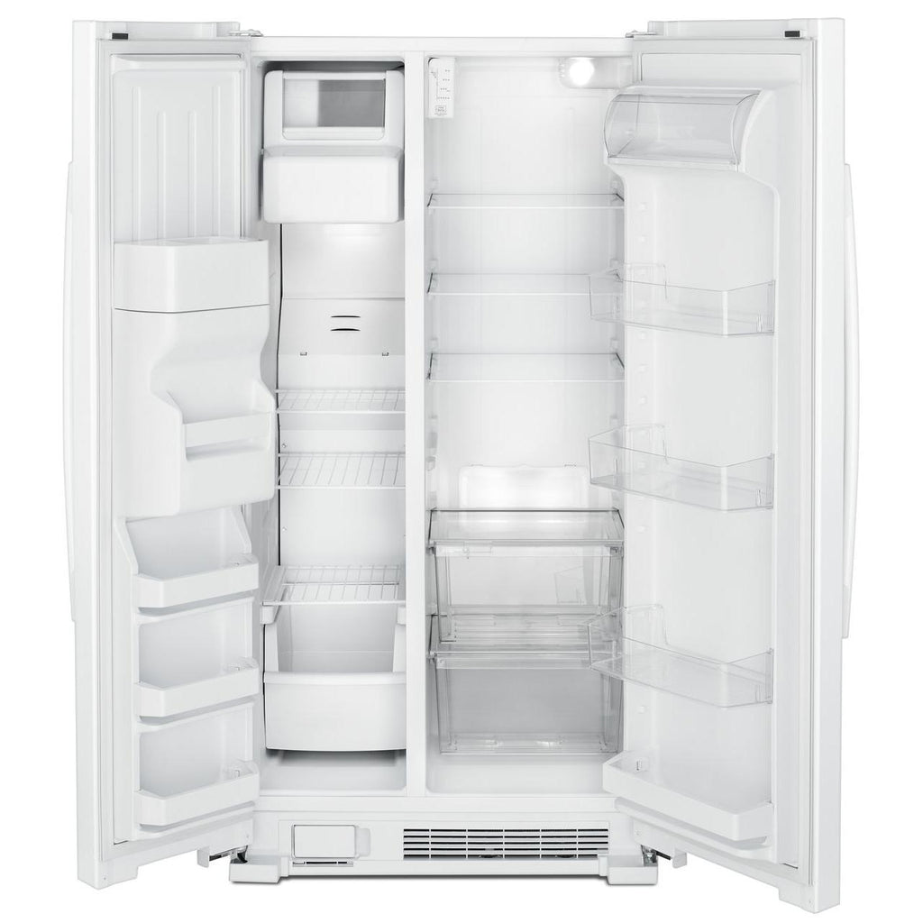  Amana 33in 21cu.ft. Side-by-Side Refrigerator with External Water & Ice Dispenser ASI2175GRW IMAGE 2
