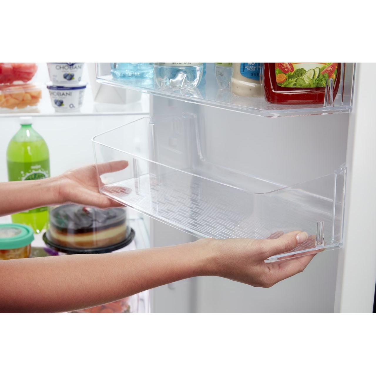 Amana 33in 21cu.ft. Side-by-Side Refrigerator with External Water & Ice Dispenser ASI2175GRW IMAGE 6