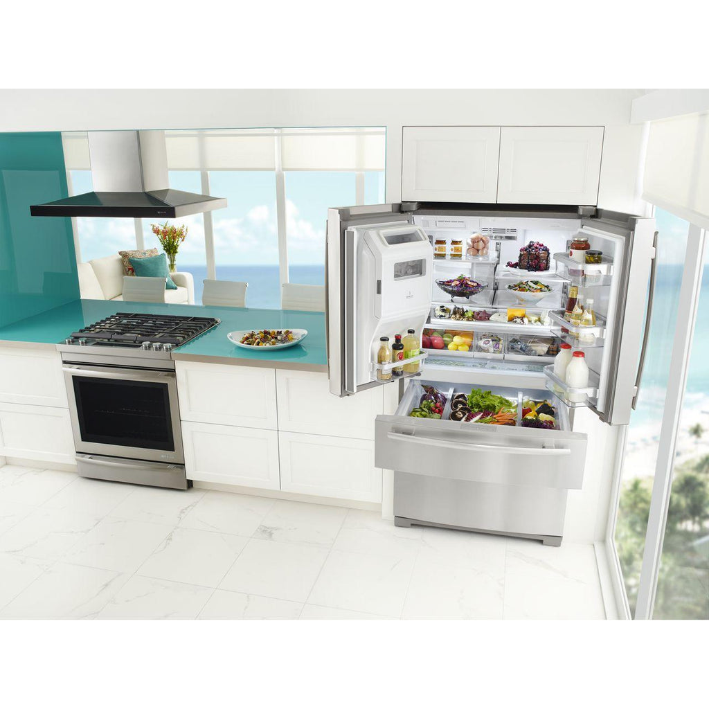  JennAir 30-inch Slide-in Dual-fuel Range with DuraFinish™ Protection JDS1450CFS IMAGE 11