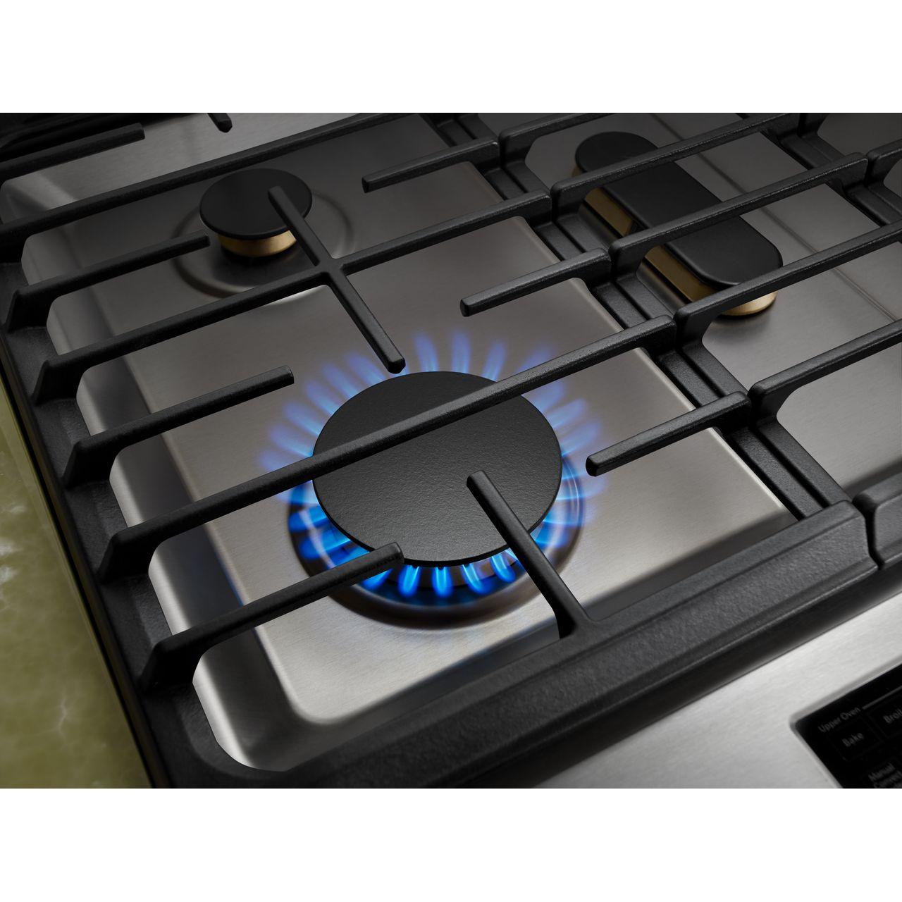  JennAir 30-inch Slide-in Dual-fuel Range with DuraFinish™ Protection JDS1450CFP IMAGE 4