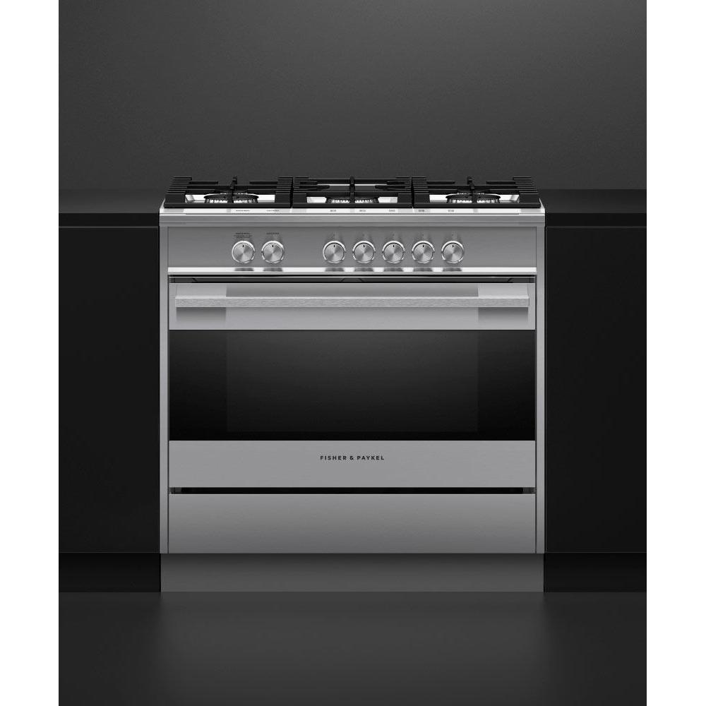  Fisher & Paykel 36-inch Freestanding Gas Range with AeroTech™ Technology OR36SDG4X1 IMAGE 4